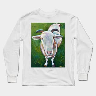 Serta the Sheep who looks like a Goat Long Sleeve T-Shirt